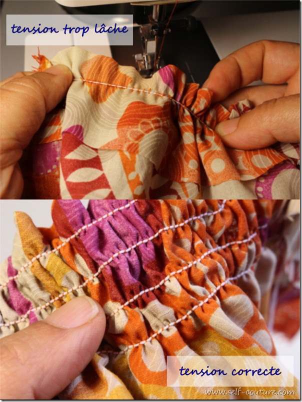 Régler la tension du fil de la bobine - Self-couture